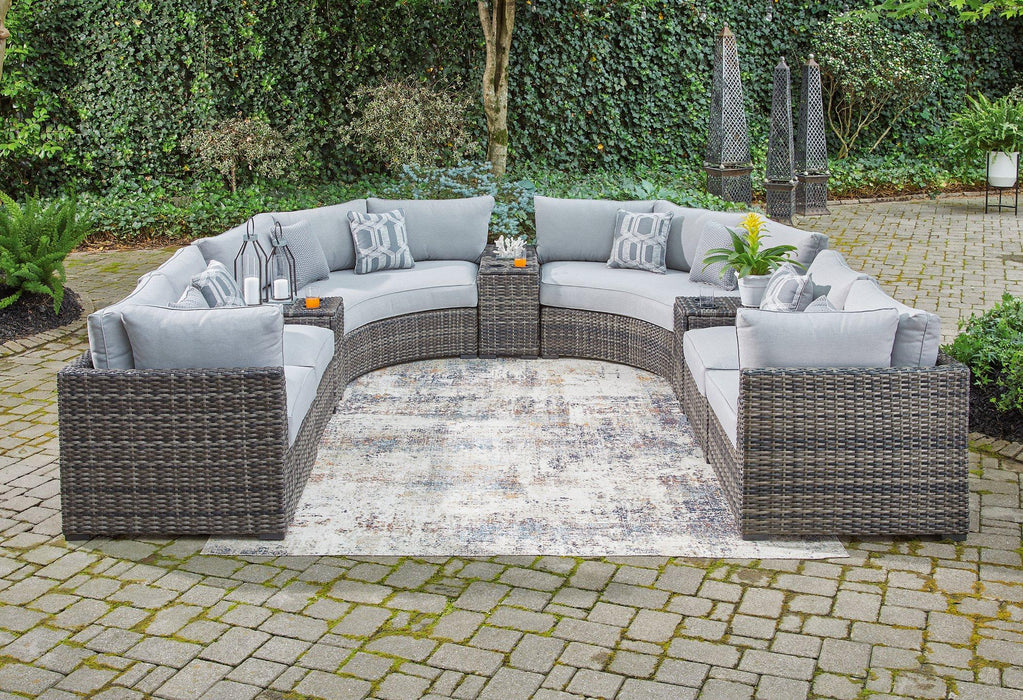 Harbor Court Outdoor Sectional - Premium Outdoor Seating from Ashley Furniture - Just $1467.17! Shop now at Furniture Wholesale Plus  We are the best furniture store in Nashville, Hendersonville, Goodlettsville, Madison, Antioch, Mount Juliet, Lebanon, Gallatin, Springfield, Murfreesboro, Franklin, Brentwood