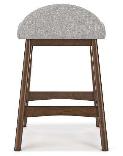 Lyncott Counter Height Bar Stool - Premium Barstool from Ashley Furniture - Just $92.51! Shop now at Furniture Wholesale Plus  We are the best furniture store in Nashville, Hendersonville, Goodlettsville, Madison, Antioch, Mount Juliet, Lebanon, Gallatin, Springfield, Murfreesboro, Franklin, Brentwood