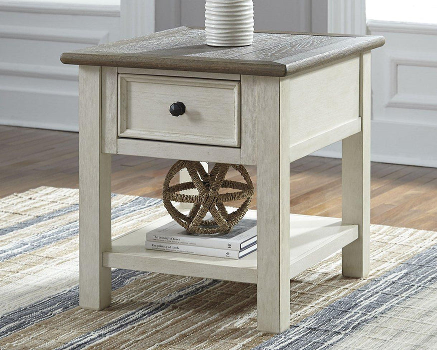 Bolanburg End Table Set - Premium Table Set from Ashley Furniture - Just $325.27! Shop now at Furniture Wholesale Plus  We are the best furniture store in Nashville, Hendersonville, Goodlettsville, Madison, Antioch, Mount Juliet, Lebanon, Gallatin, Springfield, Murfreesboro, Franklin, Brentwood