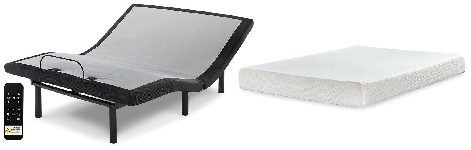 Chime 8 Inch Memory Foam Mattress Set - Premium Mattress Set from Ashley Furniture - Just $367.42! Shop now at Furniture Wholesale Plus  We are the best furniture store in Nashville, Hendersonville, Goodlettsville, Madison, Antioch, Mount Juliet, Lebanon, Gallatin, Springfield, Murfreesboro, Franklin, Brentwood