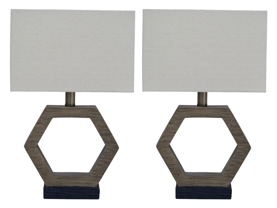 Marilu Lamp Set - Premium Table Lamp Set from Ashley Furniture - Just $106.36! Shop now at Furniture Wholesale Plus  We are the best furniture store in Nashville, Hendersonville, Goodlettsville, Madison, Antioch, Mount Juliet, Lebanon, Gallatin, Springfield, Murfreesboro, Franklin, Brentwood