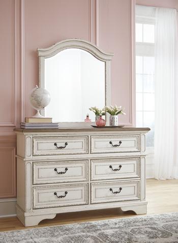 Realyn Dresser and Mirror - Premium Dresser & Mirror from Ashley Furniture - Just $828.57! Shop now at Furniture Wholesale Plus  We are the best furniture store in Nashville, Hendersonville, Goodlettsville, Madison, Antioch, Mount Juliet, Lebanon, Gallatin, Springfield, Murfreesboro, Franklin, Brentwood