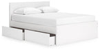 Onita Panel Bed with 2 Side Storage - Premium Bed from Ashley Furniture - Just $580.49! Shop now at Furniture Wholesale Plus  We are the best furniture store in Nashville, Hendersonville, Goodlettsville, Madison, Antioch, Mount Juliet, Lebanon, Gallatin, Springfield, Murfreesboro, Franklin, Brentwood