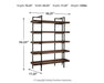 Starmore 76" Bookcase - Premium Bookcase from Ashley Furniture - Just $559.09! Shop now at Furniture Wholesale Plus  We are the best furniture store in Nashville, Hendersonville, Goodlettsville, Madison, Antioch, Mount Juliet, Lebanon, Gallatin, Springfield, Murfreesboro, Franklin, Brentwood