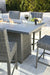 Palazzo Outdoor Counter Height Dining Table with 4 Barstools - Premium Outdoor Pub Table w/FP from Ashley Furniture - Just $2776.39! Shop now at Furniture Wholesale Plus  We are the best furniture store in Nashville, Hendersonville, Goodlettsville, Madison, Antioch, Mount Juliet, Lebanon, Gallatin, Springfield, Murfreesboro, Franklin, Brentwood