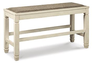 Bolanburg Counter Height Dining Bench - Premium Bench from Ashley Furniture - Just $187.04! Shop now at Furniture Wholesale Plus  We are the best furniture store in Nashville, Hendersonville, Goodlettsville, Madison, Antioch, Mount Juliet, Lebanon, Gallatin, Springfield, Murfreesboro, Franklin, Brentwood