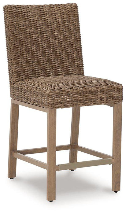 Walton Bridge Outdoor Bar Stool (Set of 2) - Premium Outdoor Barstool from Ashley Furniture - Just $663.66! Shop now at Furniture Wholesale Plus  We are the best furniture store in Nashville, Hendersonville, Goodlettsville, Madison, Antioch, Mount Juliet, Lebanon, Gallatin, Springfield, Murfreesboro, Franklin, Brentwood