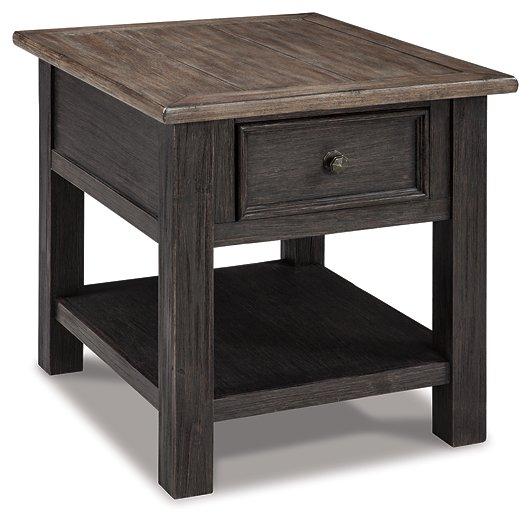 Tyler Creek End Table - Premium End Table from Ashley Furniture - Just $243.84! Shop now at Furniture Wholesale Plus  We are the best furniture store in Nashville, Hendersonville, Goodlettsville, Madison, Antioch, Mount Juliet, Lebanon, Gallatin, Springfield, Murfreesboro, Franklin, Brentwood