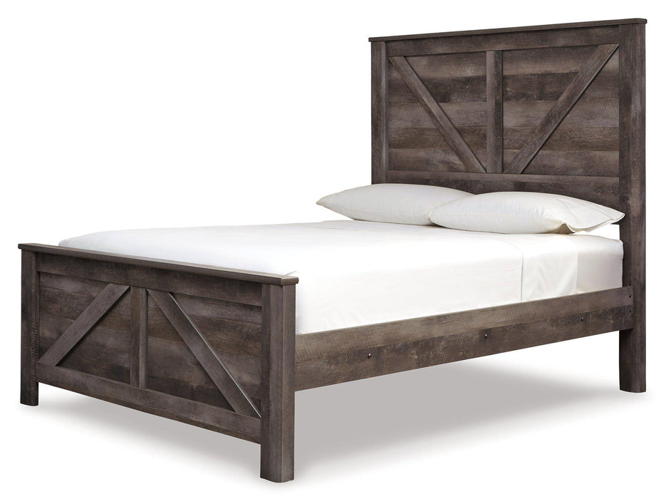 Wynnlow Crossbuck Bed - Premium Bed from Ashley Furniture - Just $243.35! Shop now at Furniture Wholesale Plus  We are the best furniture store in Nashville, Hendersonville, Goodlettsville, Madison, Antioch, Mount Juliet, Lebanon, Gallatin, Springfield, Murfreesboro, Franklin, Brentwood