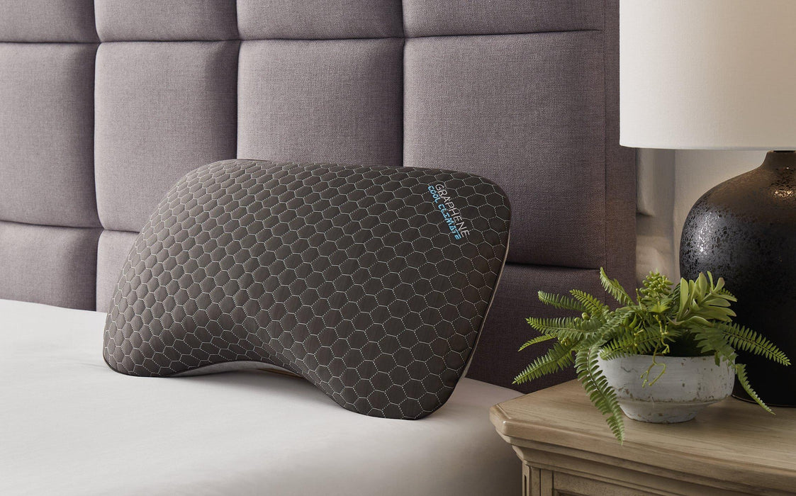 Zephyr 2.0 Graphene Curve Pillow (6/Case) - Premium Pillow from Ashley Furniture - Just $573.63! Shop now at Furniture Wholesale Plus  We are the best furniture store in Nashville, Hendersonville, Goodlettsville, Madison, Antioch, Mount Juliet, Lebanon, Gallatin, Springfield, Murfreesboro, Franklin, Brentwood