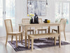 Gleanville Dining Room Set - Premium Dining Room Set from Ashley Furniture - Just $619.42! Shop now at Furniture Wholesale Plus  We are the best furniture store in Nashville, Hendersonville, Goodlettsville, Madison, Antioch, Mount Juliet, Lebanon, Gallatin, Springfield, Murfreesboro, Franklin, Brentwood