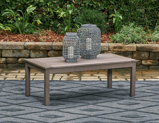 Hillside Barn Outdoor Coffee Table - Premium Outdoor Cocktail Table from Ashley Furniture - Just $307.40! Shop now at Furniture Wholesale Plus  We are the best furniture store in Nashville, Hendersonville, Goodlettsville, Madison, Antioch, Mount Juliet, Lebanon, Gallatin, Springfield, Murfreesboro, Franklin, Brentwood