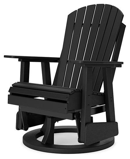 Hyland wave Outdoor Swivel Glider Chair - Premium Outdoor Dining Chair from Ashley Furniture - Just $621.89! Shop now at Furniture Wholesale Plus  We are the best furniture store in Nashville, Hendersonville, Goodlettsville, Madison, Antioch, Mount Juliet, Lebanon, Gallatin, Springfield, Murfreesboro, Franklin, Brentwood