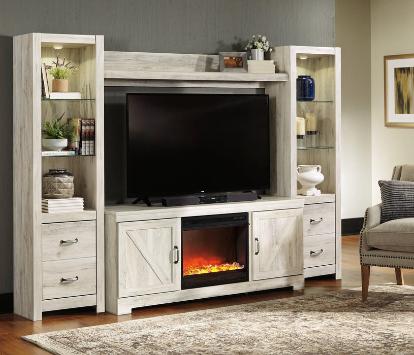 Bellaby 4-Piece Entertainment Center with Fireplace - Premium Entertainment Center from Ashley Furniture - Just $1192.63! Shop now at Furniture Wholesale Plus  We are the best furniture store in Nashville, Hendersonville, Goodlettsville, Madison, Antioch, Mount Juliet, Lebanon, Gallatin, Springfield, Murfreesboro, Franklin, Brentwood