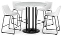 Centiar Counter Height Dining Set - Premium Barstool Set from Ashley Furniture - Just $474.62! Shop now at Furniture Wholesale Plus  We are the best furniture store in Nashville, Hendersonville, Goodlettsville, Madison, Antioch, Mount Juliet, Lebanon, Gallatin, Springfield, Murfreesboro, Franklin, Brentwood