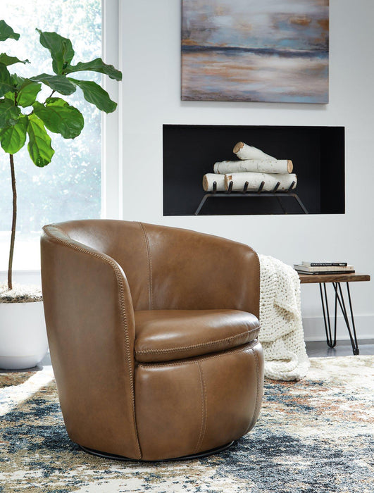 Kierreys Swivel Chair - Premium Accent Chair from Ashley Furniture - Just $420.31! Shop now at Furniture Wholesale Plus  We are the best furniture store in Nashville, Hendersonville, Goodlettsville, Madison, Antioch, Mount Juliet, Lebanon, Gallatin, Springfield, Murfreesboro, Franklin, Brentwood