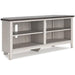 Dorrinson Corner TV Stand - Premium TV Stand from Ashley Furniture - Just $156.59! Shop now at Furniture Wholesale Plus  We are the best furniture store in Nashville, Hendersonville, Goodlettsville, Madison, Antioch, Mount Juliet, Lebanon, Gallatin, Springfield, Murfreesboro, Franklin, Brentwood