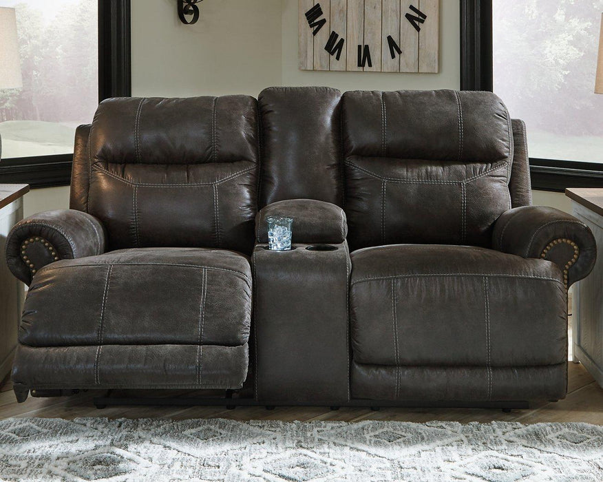 Grearview Power Reclining Loveseat with Console - Premium Loveseat from Ashley Furniture - Just $1250.85! Shop now at Furniture Wholesale Plus  We are the best furniture store in Nashville, Hendersonville, Goodlettsville, Madison, Antioch, Mount Juliet, Lebanon, Gallatin, Springfield, Murfreesboro, Franklin, Brentwood