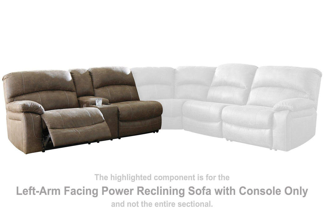 Segburg Power Reclining Sectional - Premium Sectional from Ashley Furniture - Just $1784.95! Shop now at Furniture Wholesale Plus  We are the best furniture store in Nashville, Hendersonville, Goodlettsville, Madison, Antioch, Mount Juliet, Lebanon, Gallatin, Springfield, Murfreesboro, Franklin, Brentwood