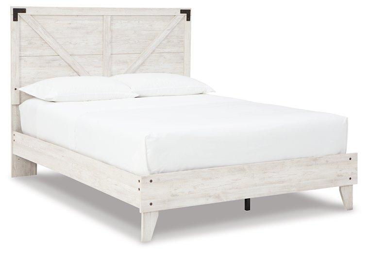 Shawburn Crossbuck Panel Bed - Premium Bed from Ashley Furniture - Just $274.80! Shop now at Furniture Wholesale Plus  We are the best furniture store in Nashville, Hendersonville, Goodlettsville, Madison, Antioch, Mount Juliet, Lebanon, Gallatin, Springfield, Murfreesboro, Franklin, Brentwood