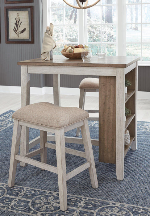 Skempton Counter Height Dining Table and Bar Stools (Set of 3) - Premium Counter Height Table from Ashley Furniture - Just $414.29! Shop now at Furniture Wholesale Plus  We are the best furniture store in Nashville, Hendersonville, Goodlettsville, Madison, Antioch, Mount Juliet, Lebanon, Gallatin, Springfield, Murfreesboro, Franklin, Brentwood