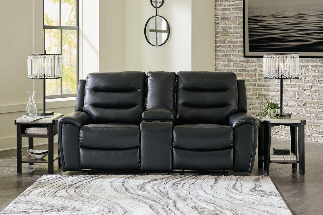 Warlin Power Reclining Loveseat with Console - Premium Loveseat from Ashley Furniture - Just $1362.07! Shop now at Furniture Wholesale Plus  We are the best furniture store in Nashville, Hendersonville, Goodlettsville, Madison, Antioch, Mount Juliet, Lebanon, Gallatin, Springfield, Murfreesboro, Franklin, Brentwood