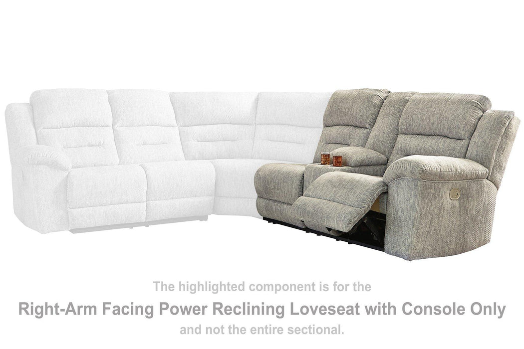 Family Den 3-Piece Power Reclining Sectional - Premium Sectional from Ashley Furniture - Just $2733.91! Shop now at Furniture Wholesale Plus  We are the best furniture store in Nashville, Hendersonville, Goodlettsville, Madison, Antioch, Mount Juliet, Lebanon, Gallatin, Springfield, Murfreesboro, Franklin, Brentwood