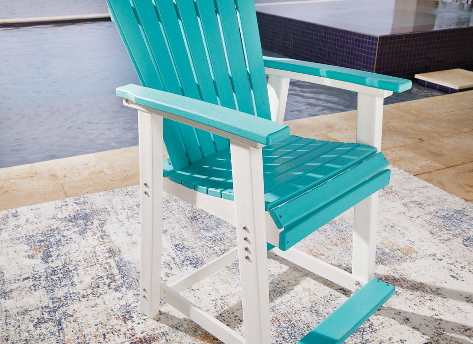 Eisely Outdoor Counter Height Bar Stool (Set of 2) - Premium Outdoor Counter Barstool from Ashley Furniture - Just $921.08! Shop now at Furniture Wholesale Plus  We are the best furniture store in Nashville, Hendersonville, Goodlettsville, Madison, Antioch, Mount Juliet, Lebanon, Gallatin, Springfield, Murfreesboro, Franklin, Brentwood