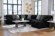 Midnight-Madness Sectional with Chaise - Premium Sectional from Ashley Furniture - Just $1572.08! Shop now at Furniture Wholesale Plus  We are the best furniture store in Nashville, Hendersonville, Goodlettsville, Madison, Antioch, Mount Juliet, Lebanon, Gallatin, Springfield, Murfreesboro, Franklin, Brentwood