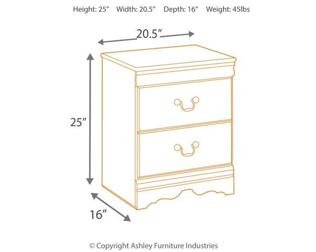 Huey Vineyard Nightstand - Premium Nightstand from Ashley Furniture - Just $142.80! Shop now at Furniture Wholesale Plus  We are the best furniture store in Nashville, Hendersonville, Goodlettsville, Madison, Antioch, Mount Juliet, Lebanon, Gallatin, Springfield, Murfreesboro, Franklin, Brentwood