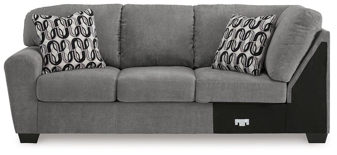 Birkdale Court Sectional with Chaise - Premium Sectional from Ashley Furniture - Just $1137.94! Shop now at Furniture Wholesale Plus  We are the best furniture store in Nashville, Hendersonville, Goodlettsville, Madison, Antioch, Mount Juliet, Lebanon, Gallatin, Springfield, Murfreesboro, Franklin, Brentwood