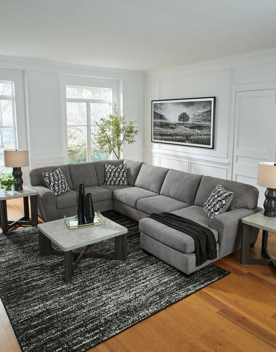 Birkdale Court Sectional with Chaise - Premium Sectional from Ashley Furniture - Just $1137.94! Shop now at Furniture Wholesale Plus  We are the best furniture store in Nashville, Hendersonville, Goodlettsville, Madison, Antioch, Mount Juliet, Lebanon, Gallatin, Springfield, Murfreesboro, Franklin, Brentwood