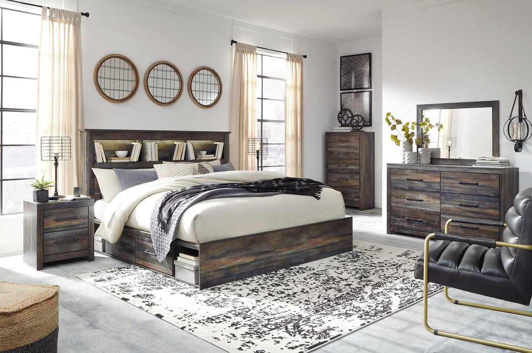 Drystan Bed with 2 Storage Drawers - Premium Bed from Ashley Furniture - Just $466.59! Shop now at Furniture Wholesale Plus  We are the best furniture store in Nashville, Hendersonville, Goodlettsville, Madison, Antioch, Mount Juliet, Lebanon, Gallatin, Springfield, Murfreesboro, Franklin, Brentwood