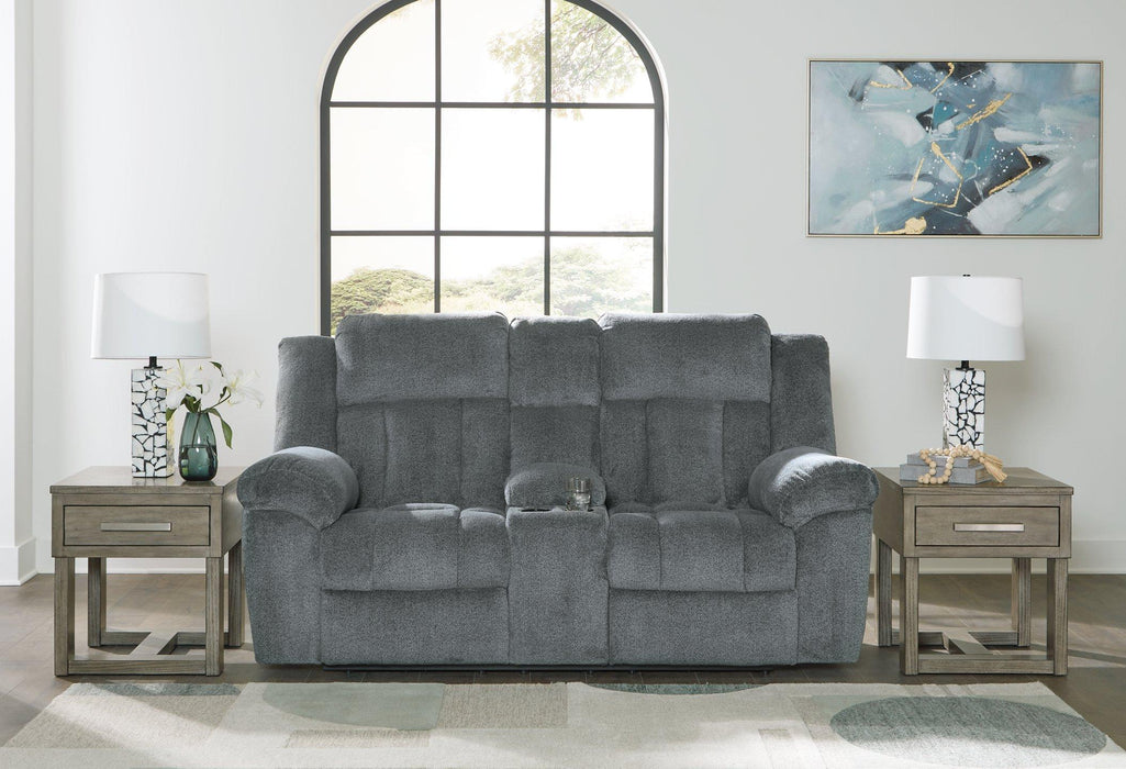 Tip-Off Power Reclining Loveseat - Premium Loveseat from Ashley Furniture - Just $1079.61! Shop now at Furniture Wholesale Plus  We are the best furniture store in Nashville, Hendersonville, Goodlettsville, Madison, Antioch, Mount Juliet, Lebanon, Gallatin, Springfield, Murfreesboro, Franklin, Brentwood