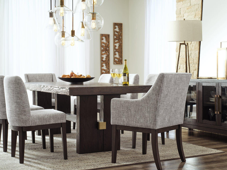 Burkhaus Dining Room Set - Premium Dining Room Set from Ashley Furniture - Just $1075.98! Shop now at Furniture Wholesale Plus  We are the best furniture store in Nashville, Hendersonville, Goodlettsville, Madison, Antioch, Mount Juliet, Lebanon, Gallatin, Springfield, Murfreesboro, Franklin, Brentwood