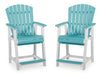 Eisely Outdoor Counter Height Bar Stool (Set of 2) - Premium Outdoor Counter Barstool from Ashley Furniture - Just $921.08! Shop now at Furniture Wholesale Plus  We are the best furniture store in Nashville, Hendersonville, Goodlettsville, Madison, Antioch, Mount Juliet, Lebanon, Gallatin, Springfield, Murfreesboro, Franklin, Brentwood