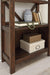 Baldridge 75" Bookcase - Premium Bookcase from Ashley Furniture - Just $414.29! Shop now at Furniture Wholesale Plus  We are the best furniture store in Nashville, Hendersonville, Goodlettsville, Madison, Antioch, Mount Juliet, Lebanon, Gallatin, Springfield, Murfreesboro, Franklin, Brentwood