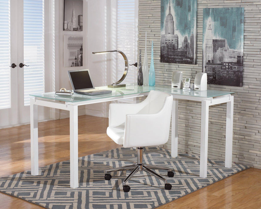 Baraga Home Office Set - Premium Home Office Set from Ashley Furniture - Just $561.11! Shop now at Furniture Wholesale Plus  We are the best furniture store in Nashville, Hendersonville, Goodlettsville, Madison, Antioch, Mount Juliet, Lebanon, Gallatin, Springfield, Murfreesboro, Franklin, Brentwood