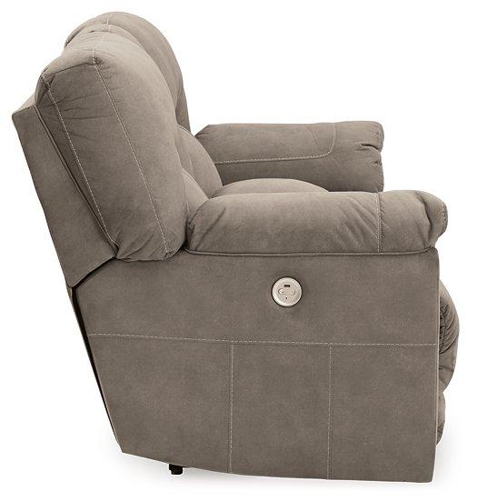 Cavalcade Power Reclining Loveseat with Console - Premium Loveseat from Ashley Furniture - Just $913.66! Shop now at Furniture Wholesale Plus  We are the best furniture store in Nashville, Hendersonville, Goodlettsville, Madison, Antioch, Mount Juliet, Lebanon, Gallatin, Springfield, Murfreesboro, Franklin, Brentwood