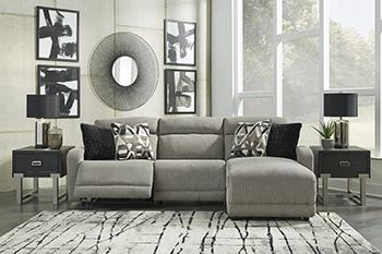 Colleyville Power Reclining Sectional with Chaise - Premium Sectional from Ashley Furniture - Just $1403.62! Shop now at Furniture Wholesale Plus  We are the best furniture store in Nashville, Hendersonville, Goodlettsville, Madison, Antioch, Mount Juliet, Lebanon, Gallatin, Springfield, Murfreesboro, Franklin, Brentwood