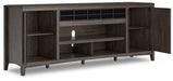 Montillan 84" TV Stand with Electric Fireplace - Premium TV Stand from Ashley Furniture - Just $1160.41! Shop now at Furniture Wholesale Plus  We are the best furniture store in Nashville, Hendersonville, Goodlettsville, Madison, Antioch, Mount Juliet, Lebanon, Gallatin, Springfield, Murfreesboro, Franklin, Brentwood