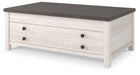 Dorrinson Coffee Table with Lift Top - Premium Cocktail Table Lift from Ashley Furniture - Just $280.92! Shop now at Furniture Wholesale Plus  We are the best furniture store in Nashville, Hendersonville, Goodlettsville, Madison, Antioch, Mount Juliet, Lebanon, Gallatin, Springfield, Murfreesboro, Franklin, Brentwood