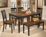 Owingsville Dining Room Set - Premium Dining Room Set from Ashley Furniture - Just $599.34! Shop now at Furniture Wholesale Plus  We are the best furniture store in Nashville, Hendersonville, Goodlettsville, Madison, Antioch, Mount Juliet, Lebanon, Gallatin, Springfield, Murfreesboro, Franklin, Brentwood