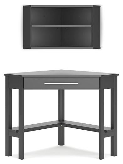 Otaska Home Office Corner Desk with Bookcase - Premium Desk from Ashley Furniture - Just $311.42! Shop now at Furniture Wholesale Plus  We are the best furniture store in Nashville, Hendersonville, Goodlettsville, Madison, Antioch, Mount Juliet, Lebanon, Gallatin, Springfield, Murfreesboro, Franklin, Brentwood