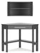 Otaska Home Office Corner Desk with Bookcase - Premium Desk from Ashley Furniture - Just $311.42! Shop now at Furniture Wholesale Plus  We are the best furniture store in Nashville, Hendersonville, Goodlettsville, Madison, Antioch, Mount Juliet, Lebanon, Gallatin, Springfield, Murfreesboro, Franklin, Brentwood