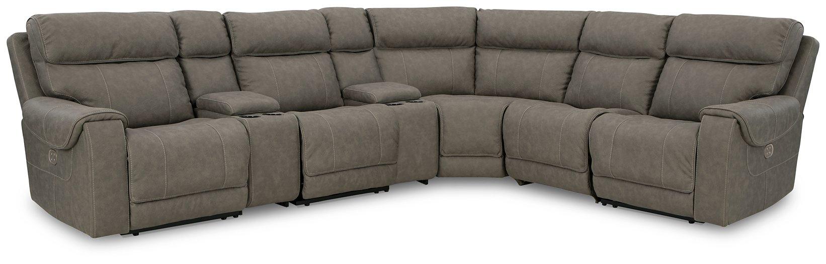 Starbot Power Reclining Sectional - Premium Sectional from Ashley Furniture - Just $2392.24! Shop now at Furniture Wholesale Plus  We are the best furniture store in Nashville, Hendersonville, Goodlettsville, Madison, Antioch, Mount Juliet, Lebanon, Gallatin, Springfield, Murfreesboro, Franklin, Brentwood