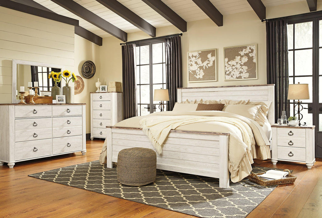 Willowton Bed - Premium Bed from Ashley Furniture - Just $265.48! Shop now at Furniture Wholesale Plus  We are the best furniture store in Nashville, Hendersonville, Goodlettsville, Madison, Antioch, Mount Juliet, Lebanon, Gallatin, Springfield, Murfreesboro, Franklin, Brentwood