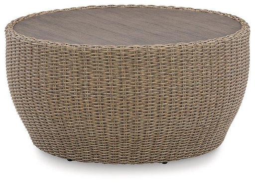 Danson Outdoor Coffee Table - Premium Outdoor Cocktail Table from Ashley Furniture - Just $416.85! Shop now at Furniture Wholesale Plus  We are the best furniture store in Nashville, Hendersonville, Goodlettsville, Madison, Antioch, Mount Juliet, Lebanon, Gallatin, Springfield, Murfreesboro, Franklin, Brentwood