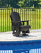 Hyland wave Outdoor Swivel Glider Chair - Premium Outdoor Dining Chair from Ashley Furniture - Just $621.89! Shop now at Furniture Wholesale Plus  We are the best furniture store in Nashville, Hendersonville, Goodlettsville, Madison, Antioch, Mount Juliet, Lebanon, Gallatin, Springfield, Murfreesboro, Franklin, Brentwood