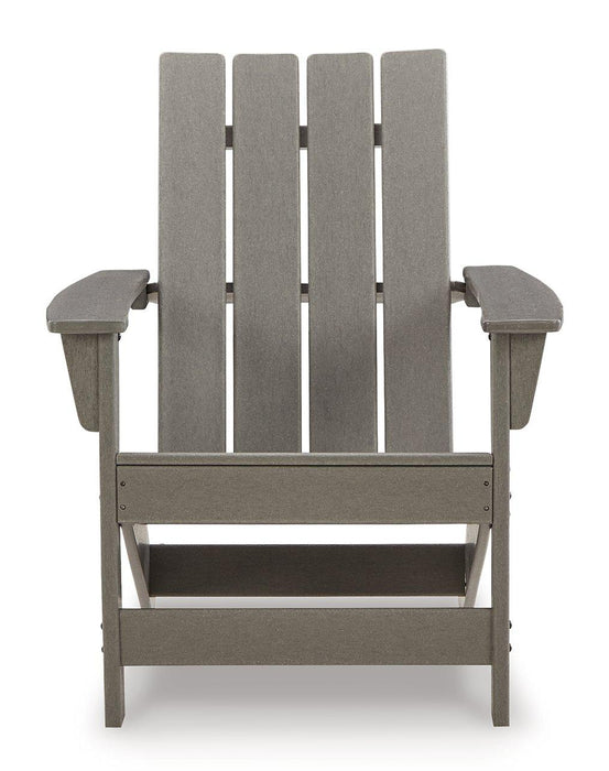 Visola Outdoor Adirondack Chair Set with End Table - Premium Outdoor Seating Set from Ashley Furniture - Just $641.50! Shop now at Furniture Wholesale Plus  We are the best furniture store in Nashville, Hendersonville, Goodlettsville, Madison, Antioch, Mount Juliet, Lebanon, Gallatin, Springfield, Murfreesboro, Franklin, Brentwood